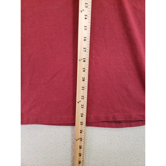 VTG‎ Alfie Shirt Mens Large Red Short Sleeve Logo Collared Polo Casual Classic - Picture 8 of 8